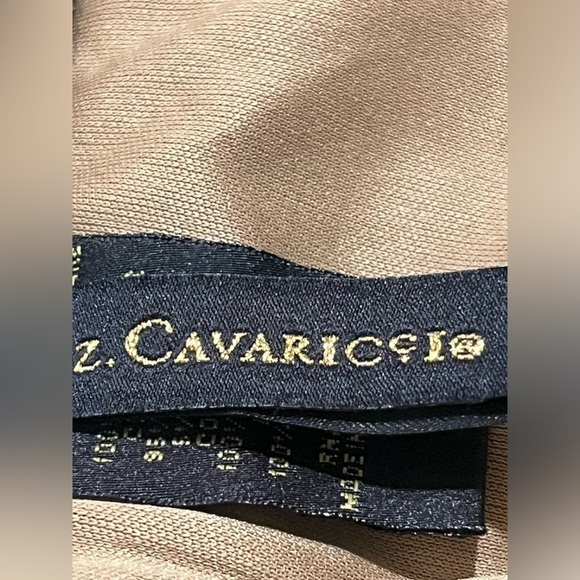 Z. CAVARICCI  GOLD SEQUINS SPLICE TUBE DRESS WOMENS SIZE 22 - Picture 9 of 12